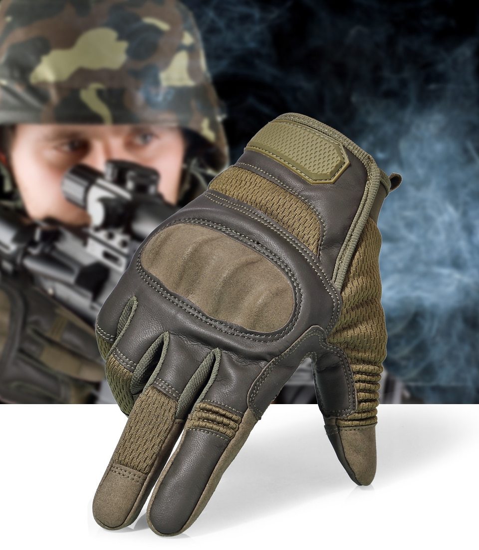 2021 Touch Screen Outdoor Army Soldier Tactical Combat Military Gloves Sports 